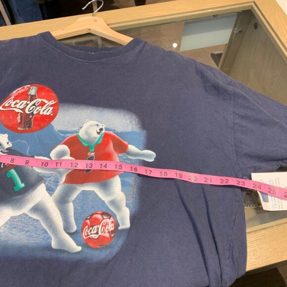 Coca Cola Vintage Polar Bear T-Shirt 1998 - Size XL - Picture 8 of 8